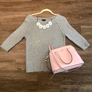 Sequined Ann Taylor Sweater